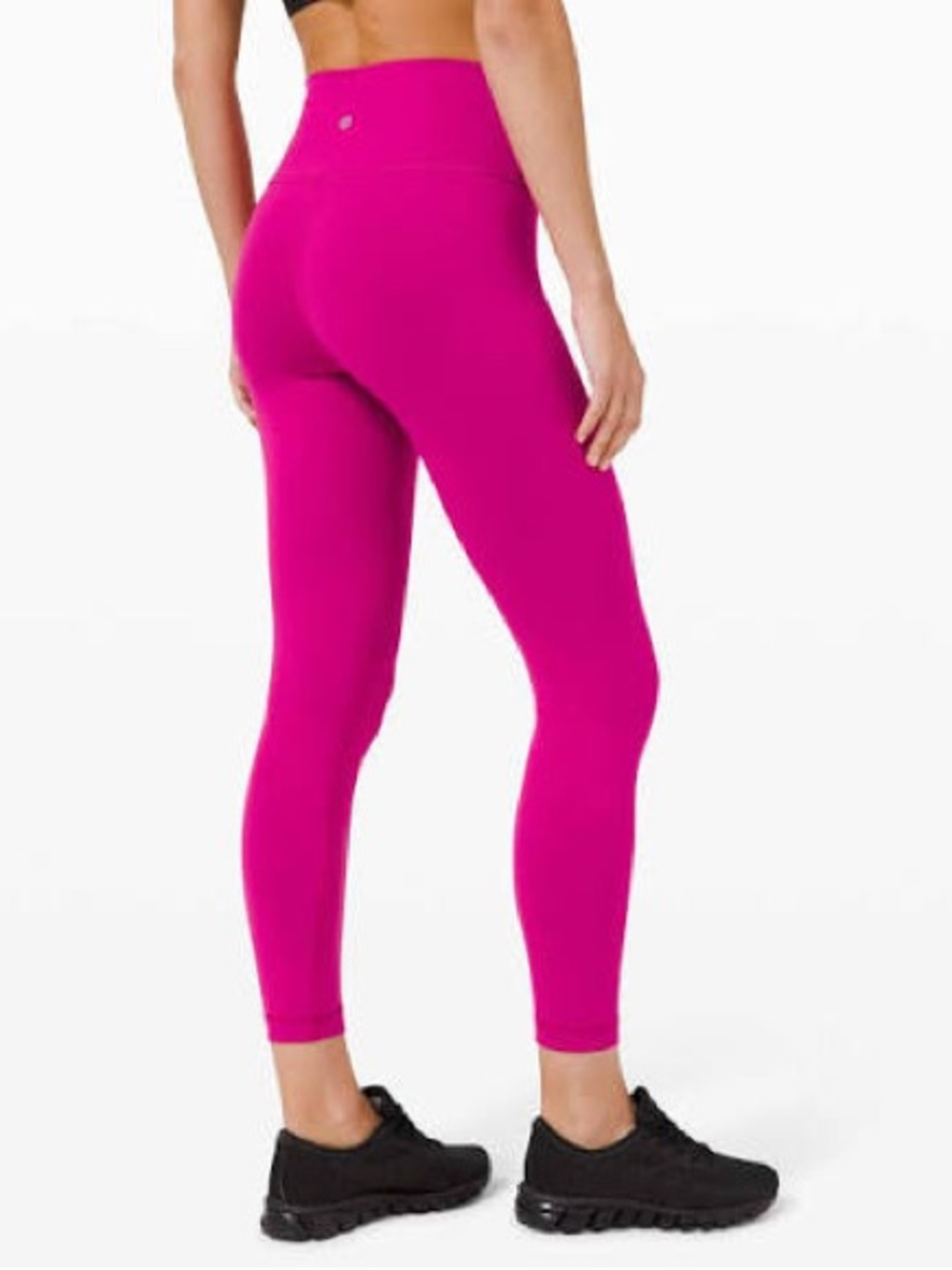 Lululemon Wunder Train High-Rise Tight 25" (Raspberry)